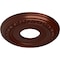 Ekena Millwork Jackson Ceiling Medallion (Fits Canopies up to 7 3/8"), 12 1/4"OD x 4"ID x 1 1/8"P, Antique Copper CM12JAACS - alternate 6